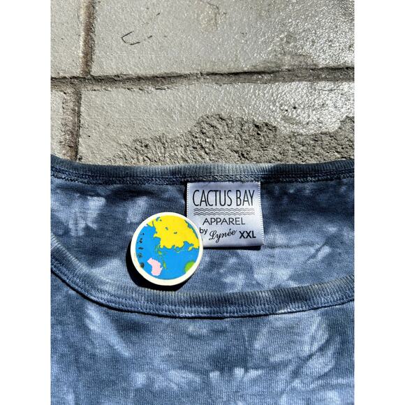 1994 Native American Cactus Bay Vintage Tie Dye T Shirt - Great Condition - Picture 3 of 4